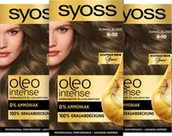 Farby do włosów i szampony koloryzujące - Syoss Farba do Włosów - 3 x 115 ml Ciemny blond - miniaturka - grafika 1
