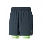 Spodenki męskie - Spodenki męskie Puma  Run 2in1 5" Short Dark Slate S - miniaturka - grafika 1