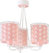 Dalber Dots lampa wisząca 3-punktowa różowa 41007S 41007S