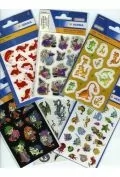 Zabawki kreatywne - Naklejka Magic Kolorowe motylki 6034 - miniaturka - grafika 1