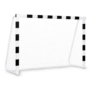 Bramka do piłki nożnej, Neo-Sport, 180x120x60 cm, czarno-biała - Zabawki i gry sportowe - miniaturka - grafika 1