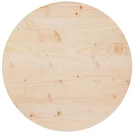 Blaty meblowe i parapety okienne - Blat stołu, Ø70x2,5 cm, lite drewno sosnowe - miniaturka - grafika 1