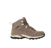 Buty trekkingowe damskie - Damskie buty na wędrówki Jack Wolfskin SUNSET HIKE TEXAPORE MID W elephant - 37 - miniaturka - grafika 1