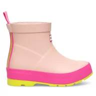Buty dla chłopców - Kalosze Hunter HFC-01 Różowy - miniaturka - grafika 1