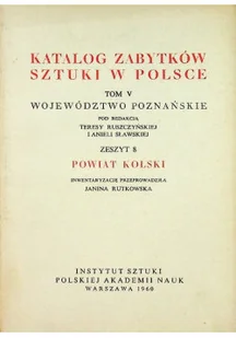 Katalog zabytków sztuki w Polsce tom V zeszyt 8 - Książki o kulturze i sztuce - miniaturka - grafika 1