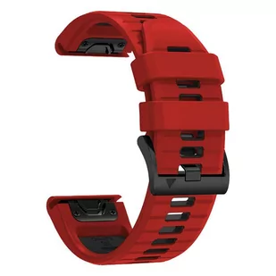 Pasek do GARMIN FENIX 3 / 5X / 3HR / 5X PLUS / 6X / 6X PRO / 7X Tech-Protect IconBand czerwono-czarne - Akcesoria do smartwatchy - miniaturka - grafika 2