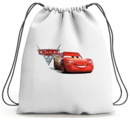 Torby szkolne - PLECAK WOREK AUTA SZKOLNY NA BUTY WF - miniaturka - grafika 1