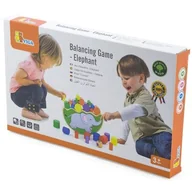 Zabawki interaktywne dla dzieci - Viga 50390 Gra-układanka: Balansujący słoń VG-50390 - miniaturka - grafika 1