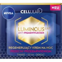 Nivea Cellular Luminous - Krem przeciw przebarwieniom na noc 50ml - Kremy do twarzy - miniaturka - grafika 1