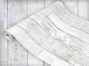 Drewnopodobna Okleina Meblowa Arktyczna Deska Na Meble Szafkę Regał 45x100 - Tapety - miniaturka - grafika 1