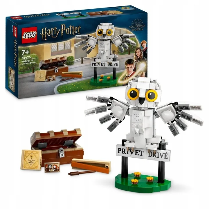 LEGO Harry Potter - Sowa Hedwiga wizytą na Privet Drive 4 PREZENT DLA FANA/FANKI HARREGO POTTERA