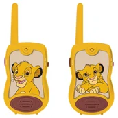 Zabawki interaktywne dla dzieci - Lexibook Krótkofalówki z zasięgiem 200 metrów Król Lew - miniaturka - grafika 1
