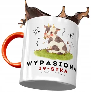 Kubek Pomarańczowy na Urodziny 19 19ste 19-ste z Nadrukiem ze Zdjęciem + Opakowanie na prezent (wzór 01) - Kubki Kubek Pomarańczowy na Urodziny 19 19ste 19-ste z Nadrukiem ze Zdjęciem + Opakowanie na prezent (wzór 01) - Kubki - miniaturka - grafika 1