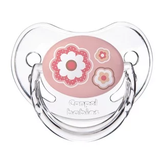 Canpol babies Canpol Smoczek silikonowy anatomiczny 18m+ 22/567 Newborn baby RÓŻOWY 44897 - Smoczki uspokajające - miniaturka - grafika 1