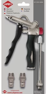 AIRPRESS Pistolet do przedmuchu z regulacją 4300003 - Pistolety pneumatyczne - miniaturka - grafika 1