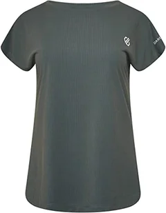 Dare 2b Damska koszulka Breeze by Tee, Orion Grey, 12 - Koszulki i topy damskie - miniaturka - grafika 1