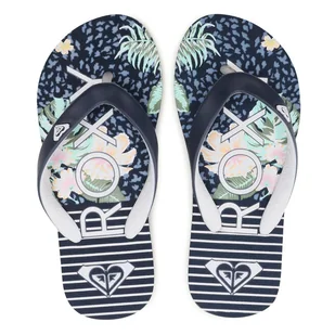 Japonki Roxy ARGL100279 Granatowy - Buty dla dziewczynek - miniaturka - grafika 1