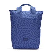 Torebki damskie - Plecak / Torba 2w1 antykradzieżowa Pacsafe Go 15 l - niebieski - miniaturka - grafika 1