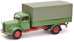 Schuco Mercedes Benz L3500 Flatbed Truck G 1:18 450050100 - Samochody i pojazdy dla dzieci - miniaturka - grafika 1