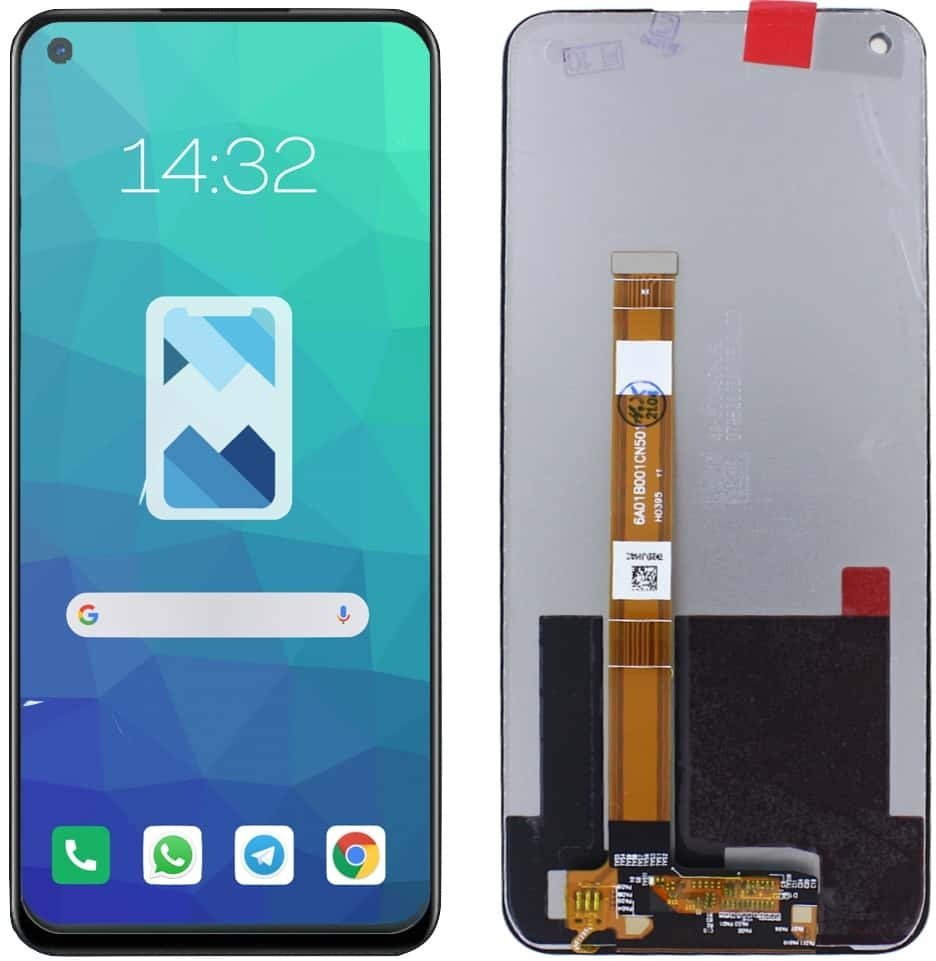 Wyświetlacz LCD Ekran do OPPO A72 Czarny