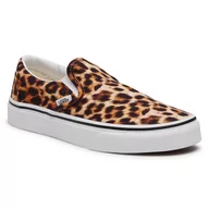 Trampki damskie - Vans Tenisówki Classic Slip-On VN0A5AO83I61 (Leopard) Black/Truewhite - miniaturka - grafika 1