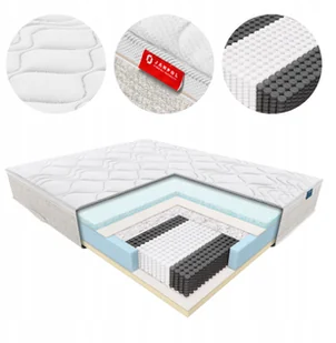 Materac Nolli Adaptive Beige 160x200 - Materace - miniaturka - grafika 1