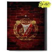 Malowanie po numerach - Malowanie po numerach NA RAMIE, 40x50, Klub piłkarski | Oh Art! - miniaturka - grafika 1