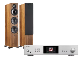 Rotel S14 (srebrny) + Tesi 661 (orzech) - Zestawy stereo - miniaturka - grafika 1