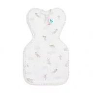 Rożki i beciki - Love to Dream Otulacz Swaddle UP - rozmiar M - kremowy, króliki ETAP 1 - 1 TOG Original - miniaturka - grafika 1