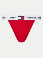 Majtki damskie - Tommy Hilfiger Figi klasyczne UW0UW05622 Czerwony - miniaturka - grafika 1