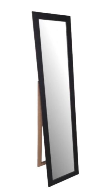 Lustro stojące SLIM 39x170 czarne