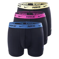 Majtki męskie - Męskie Bokserki NIKE TRUNK 3PK 0000KE1008MT3 – Czarny - miniaturka - grafika 1