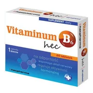Witaminy i minerały - Hecpharma Vitaminum B6 60 szt. - miniaturka - grafika 1