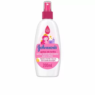 Johnsons baby shiny drops odżywka do włosów dla dzieci spray 200 ml - Kosmetyki kąpielowe dla dzieci - miniaturka - grafika 1