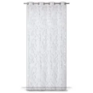 Firany - Firana na przelotkach biała 140 x 240 cm - miniaturka - grafika 1