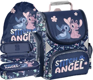 ZESTAW szkolny Tornister Disney Lilo i Stitch Angel 3 Elementy - Zestawy szkolne - miniaturka - grafika 1