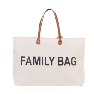 Childhome Torba Family Bag Kremowa stokkids-CWFBWH - Torby i organizery dla mam - miniaturka - grafika 1