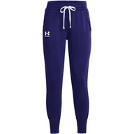Spodnie damskie - Spodnie damskie Under Armour Rival Fleece granatowe 1356416 468-XXL - miniaturka - grafika 1