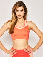 Biustonosze - Calvin Klein Performance Biustonosz top High Support Sports Bra 00GWS0K124 Pomarańczowy - miniaturka - grafika 1