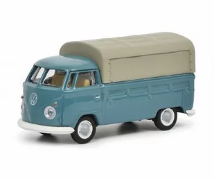 Schuco Vw T1  Pick-Up Blue 1:87 452631500 - Samochody i pojazdy dla dzieci - miniaturka - grafika 1
