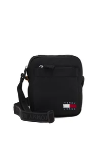 Torba na ramię Tommy Hilfiger TJM ESSENTIAL, czarna, unisex, mała - Nerki - miniaturka - grafika 1