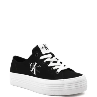 CALVIN KLEIN JEANS Tenisówki VULC FLATFORM MONO - Trampki damskie - miniaturka - grafika 1