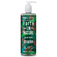 Mydła - Faith in Nature Wiara w Naturę - Mydło w płynie z aloesem i drzewem herbacianym, 400 ml - miniaturka - grafika 1