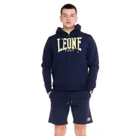 Bluzy sportowe męskie - Męska zapinana na zamek bluza z kapturem Leone 1947 Apparel - miniaturka - grafika 1
