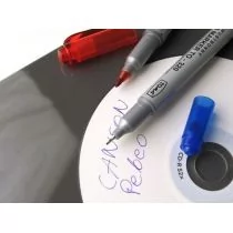 TOMA Marker do CD dwustronny zielony 320 p25 - Artykuły biurowe - miniaturka - grafika 2