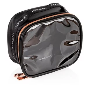 Kosmetyczka podróżna mała black&rose gold - Kosmetyczki, organizery i kuferki - miniaturka - grafika 1