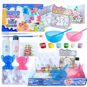 Zabawki sensoryczne - Zestaw do Robienia Gniotków Lilo i Stich Żele Formy Ozdoby Stitch 160 El. - miniaturka - grafika 1