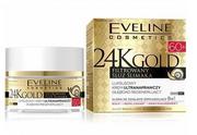Kremy do twarzy - Eveline 24K Gold Krem Ultranaprawczy 60+ 50 ml 983098 - miniaturka - grafika 1