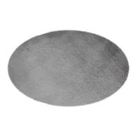 Dywaniki łazienkowe - Dywanik łazienkowy Skin popiel owalny 80 x 50 cm BA-DE - miniaturka - grafika 1