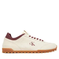 Sneakersy męskie - Sneakersy Calvin Klein Jeans Low Profile Runner Su YM0YM01288 Biały - miniaturka - grafika 1